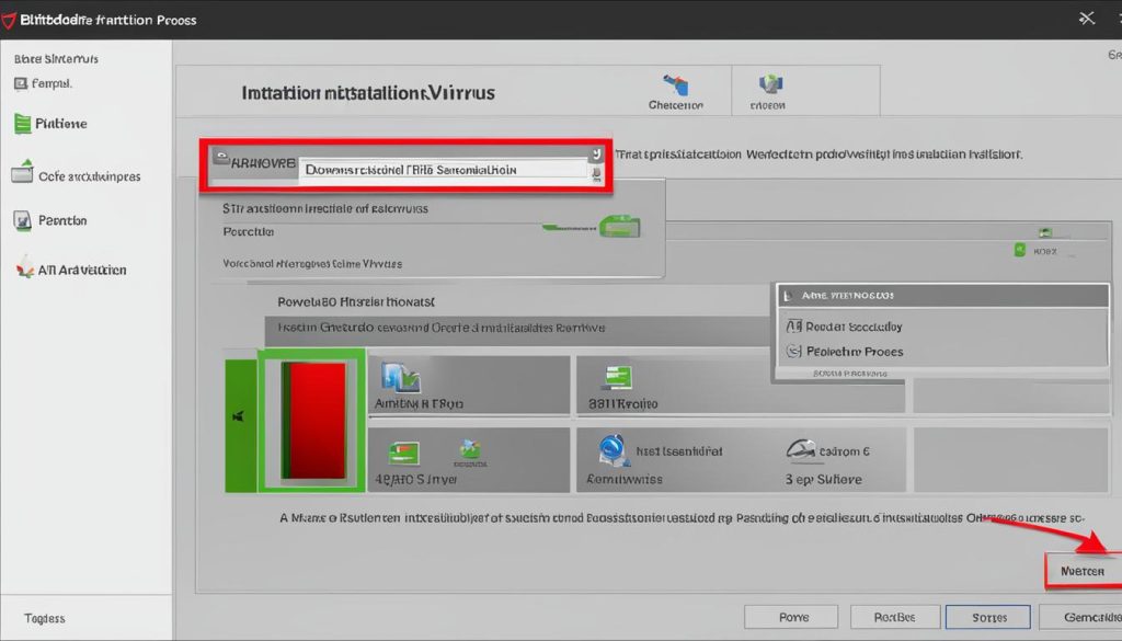 BitDefender antivirus installation